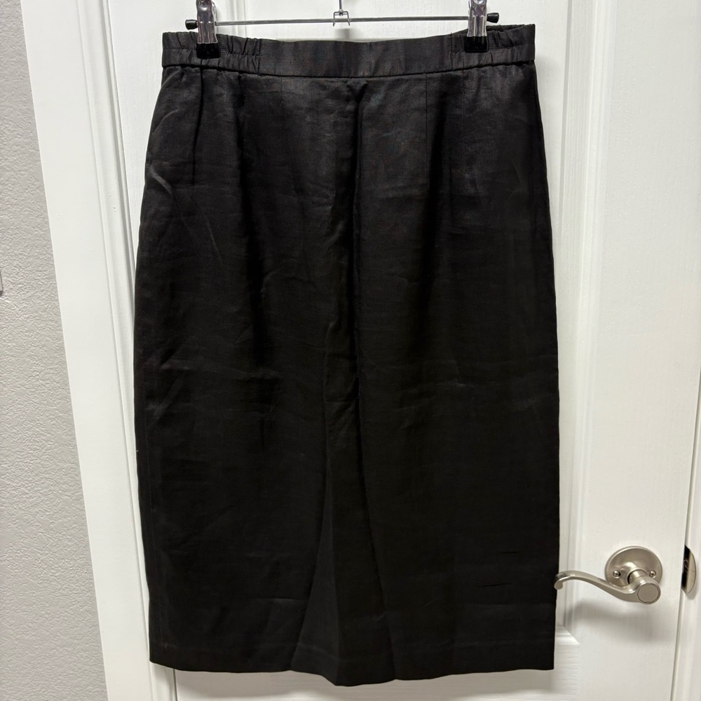 Belldini 100% Linen Skirt Vintage Size 12